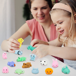 YIHONG 72 Pcs Kawaii Squishies,Mochi Squishy Toys for Kids Party Favors, Class Prize, Birthday Gift, Goodie Bag